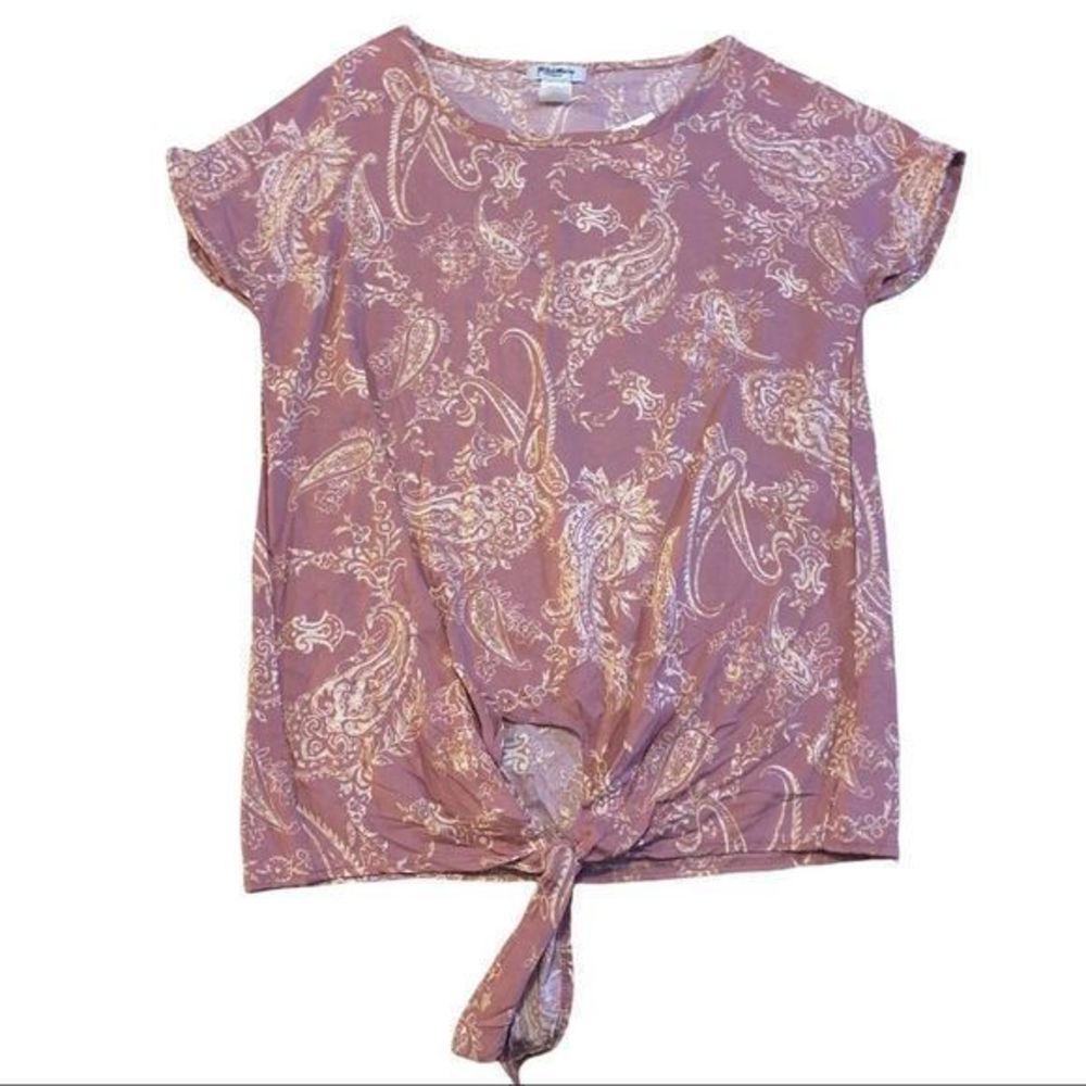 StitchWurks Los Angeles Size Small Dusty Rose Short Sleeves